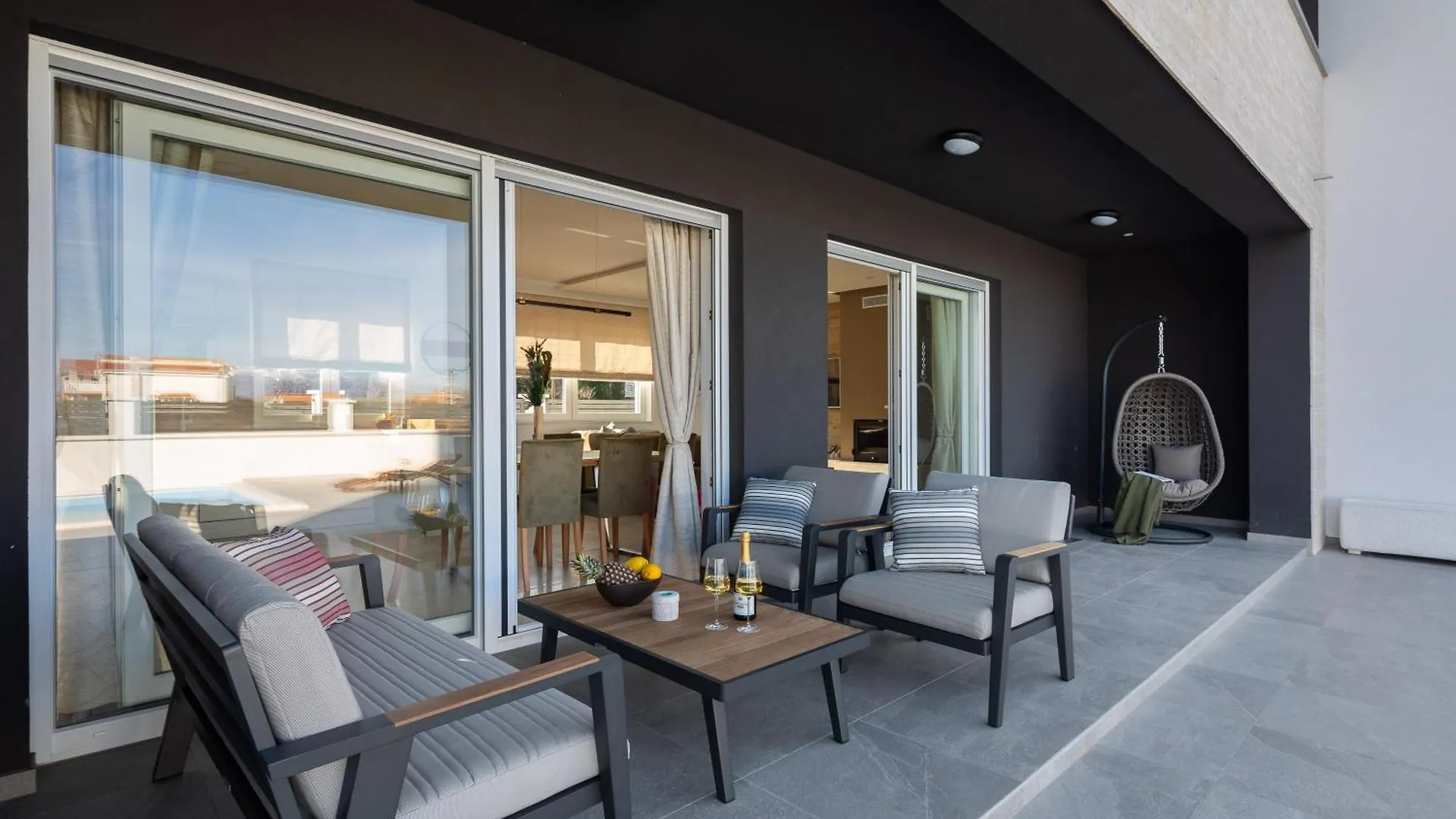 Villa With Pool Near Sandy Beach - By Traveler Tourist Agency Krk - Id 2224 Privlaka  Croatia